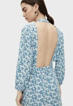 YAS Printed Wrap Dress -Silk Bloom Dresses Store 4 zoom desktop 1273