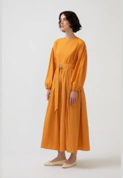 BELTED COTTON DRESS -Silk Bloom Dresses Store 4 zoom desktop 1281