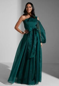 One Shoulder Shimmer Dress -Silk Bloom Dresses Store 4 zoom desktop 1289