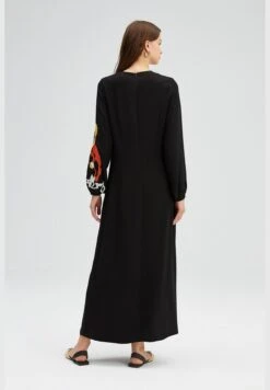 EMBROIDERED VISCONE DRESS -Silk Bloom Dresses Store 4 zoom desktop 1311