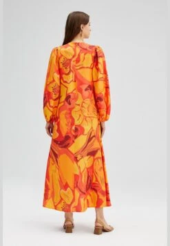 BALLOON SLEEVE POPLIN DRES -Silk Bloom Dresses Store 4 zoom desktop 1312