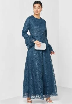 Shimmer Waist & Sleeve Dress -Silk Bloom Dresses Store 4 zoom desktop 1315