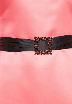 Puff Sleeve Belted Dress -Silk Bloom Dresses Store 4 zoom desktop 1332