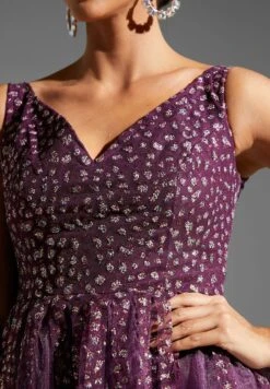 Embellished Flared Gown -Silk Bloom Dresses Store 4 zoom desktop 1336