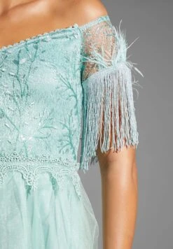 Off-Shoulder Flared Gown -Silk Bloom Dresses Store 4 zoom desktop 1353