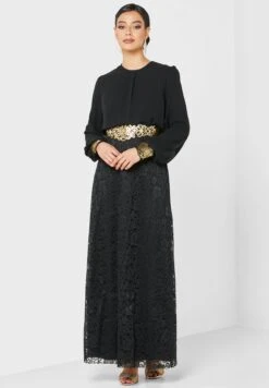 Belted Lace Dress 7 Belted Lace Dress -Silk Bloom Dresses Store 4 zoom desktop 1378