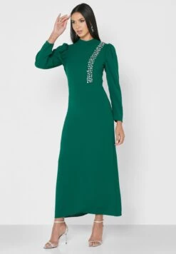 Embellished Detail Shift Dress -Silk Bloom Dresses Store 4 zoom desktop 1390