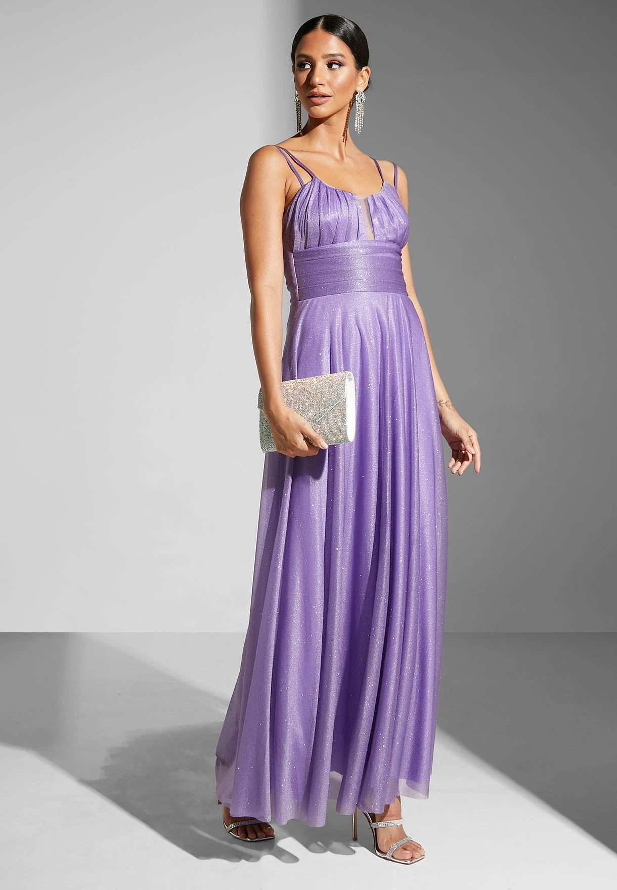 Strappy Dotted Gown 4 Strappy Dotted Gown - Image 4