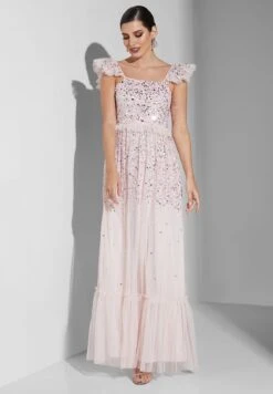 Square Neck Ruffle Detail Dress 7 Square Neck Ruffle Detail Dress -Silk Bloom Dresses Store 4 zoom desktop 1413