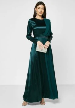 Shoulder Drape Style Dress -Silk Bloom Dresses Store 4 zoom desktop 1419