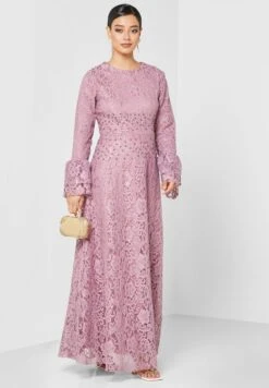 Shimmer Waist & Sleeve Dress -Silk Bloom Dresses Store 4 zoom desktop 1422