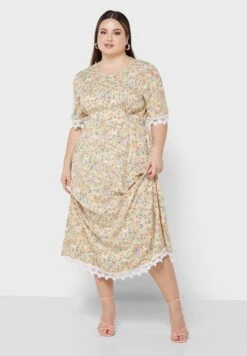 Floral Print Dress -Silk Bloom Dresses Store 4 zoom desktop 1465