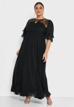 Lace Insert Detail Dress -Silk Bloom Dresses Store 4 zoom desktop 1481