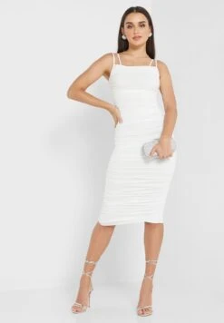 Little Mistress Bardot Ruched Dress 7 Little Mistress Bardot Ruched Dress -Silk Bloom Dresses Store 4 zoom desktop 1492