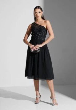 One Shoulder Pleated Dress -Silk Bloom Dresses Store 4 zoom desktop 1534