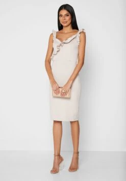 Ruffle Detail Dress -Silk Bloom Dresses Store 4 zoom desktop 1546