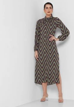 Printed Shirt Dress -Silk Bloom Dresses Store 4 zoom desktop 1550