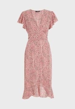 Ruffle Detail Printed Dress 7 Ruffle Detail Printed Dress -Silk Bloom Dresses Store 4 zoom desktop 1583