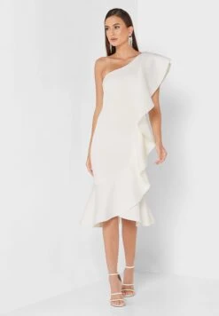 Frill Scuba Dress -Silk Bloom Dresses Store 4 zoom desktop 1587