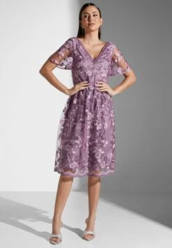 Broidered Lace Detail Dress -Silk Bloom Dresses Store 4 zoom desktop 1589