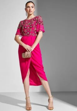 Embellished Wrap Dress -Silk Bloom Dresses Store 4 zoom desktop 1592