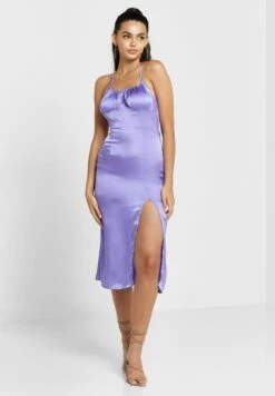 Public Desire Halter Neck Side Split Dress -Silk Bloom Dresses Store 4 zoom desktop 1604