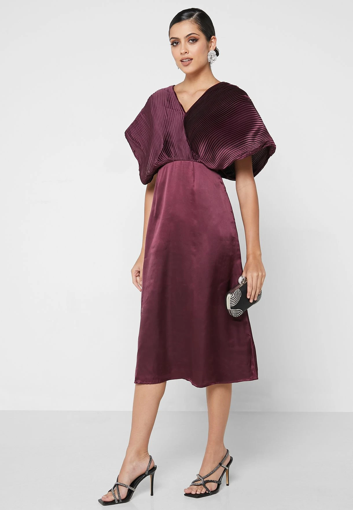 Surplice Oversized Dress 4 Surplice Oversized Dress - Image 4