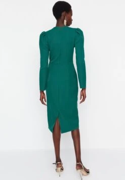 Trendyol Keyhole Neck Puff Sleeve Dress 10 Trendyol Keyhole Neck Puff Sleeve Dress -Silk Bloom Dresses Store 4 zoom desktop 1621