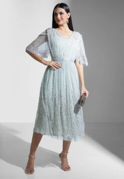 Sequin Detail Ruffle Dress 7 Sequin Detail Ruffle Dress -Silk Bloom Dresses Store 4 zoom desktop 1701