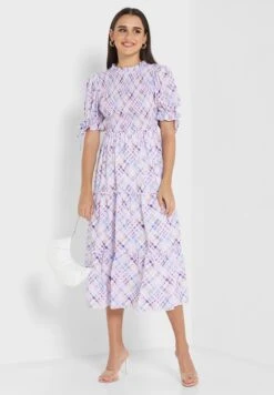 Little Mistress Multi Check Midaxi By Vogue Williams 7 Little Mistress Multi Check Midaxi By Vogue Williams -Silk Bloom Dresses Store 4 zoom desktop 1702