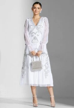 Embellished Ruffle Detail Dress 7 Embellished Ruffle Detail Dress -Silk Bloom Dresses Store 4 zoom desktop 1704