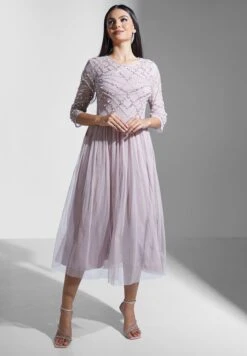 Sequin Detail Midi Dress -Silk Bloom Dresses Store 4 zoom desktop 1710