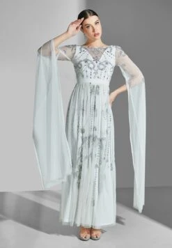 Embellished Mesh Detail Ruffle Dress 7 Embellished Mesh Detail Ruffle Dress -Silk Bloom Dresses Store 4 zoom desktop 1726