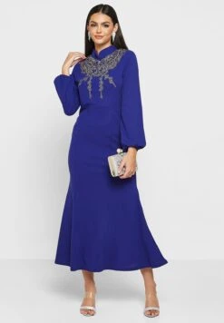 Embroidered Detail Dress -Silk Bloom Dresses Store 4 zoom desktop 1740
