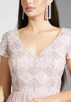 Embellished Bodice Dress With Tier Detail -Silk Bloom Dresses Store 4 zoom desktop 1742