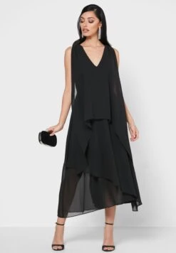 Ruffle Layered Dress -Silk Bloom Dresses Store 4 zoom desktop 1743