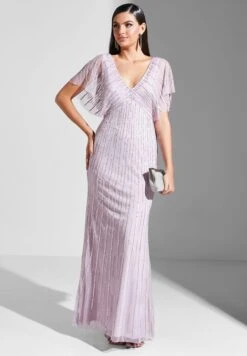 Embellished V Neck Dress 7 Embellished V Neck Dress -Silk Bloom Dresses Store 4 zoom desktop 1751