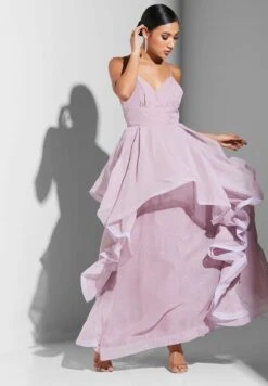 Cami Tulle Ruffle Detail Dress -Silk Bloom Dresses Store 4 zoom desktop 1788