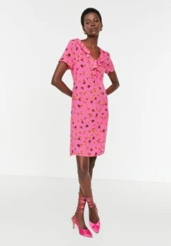 Trendyol Printed Ruffle Detail Dress 8 Trendyol Printed Ruffle Detail Dress -Silk Bloom Dresses Store 4 zoom desktop 179