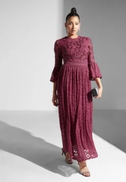 Sequin Ruffle Detail Dress -Silk Bloom Dresses Store 4 zoom desktop 1800