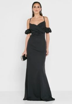Off Shoulder Detail Gown 7 Off Shoulder Detail Gown -Silk Bloom Dresses Store 4 zoom desktop 1813