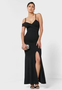 Strappy Slit Hem Dress -Silk Bloom Dresses Store 4 zoom desktop 1824