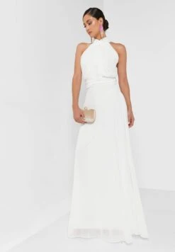 Halter Neck Chiffon Dress -Silk Bloom Dresses Store 4 zoom desktop 1837