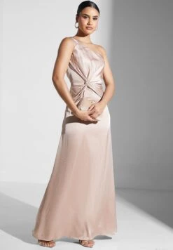 One Shoulder Side Slit Dress -Silk Bloom Dresses Store 4 zoom desktop 1841