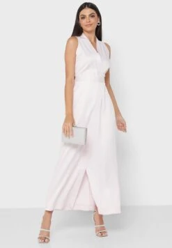 Surplice Neck Tie Detail Dress -Silk Bloom Dresses Store 4 zoom desktop 1843