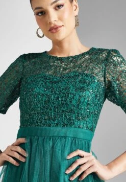 Round Neck Tule Dress -Silk Bloom Dresses Store 4 zoom desktop 1847