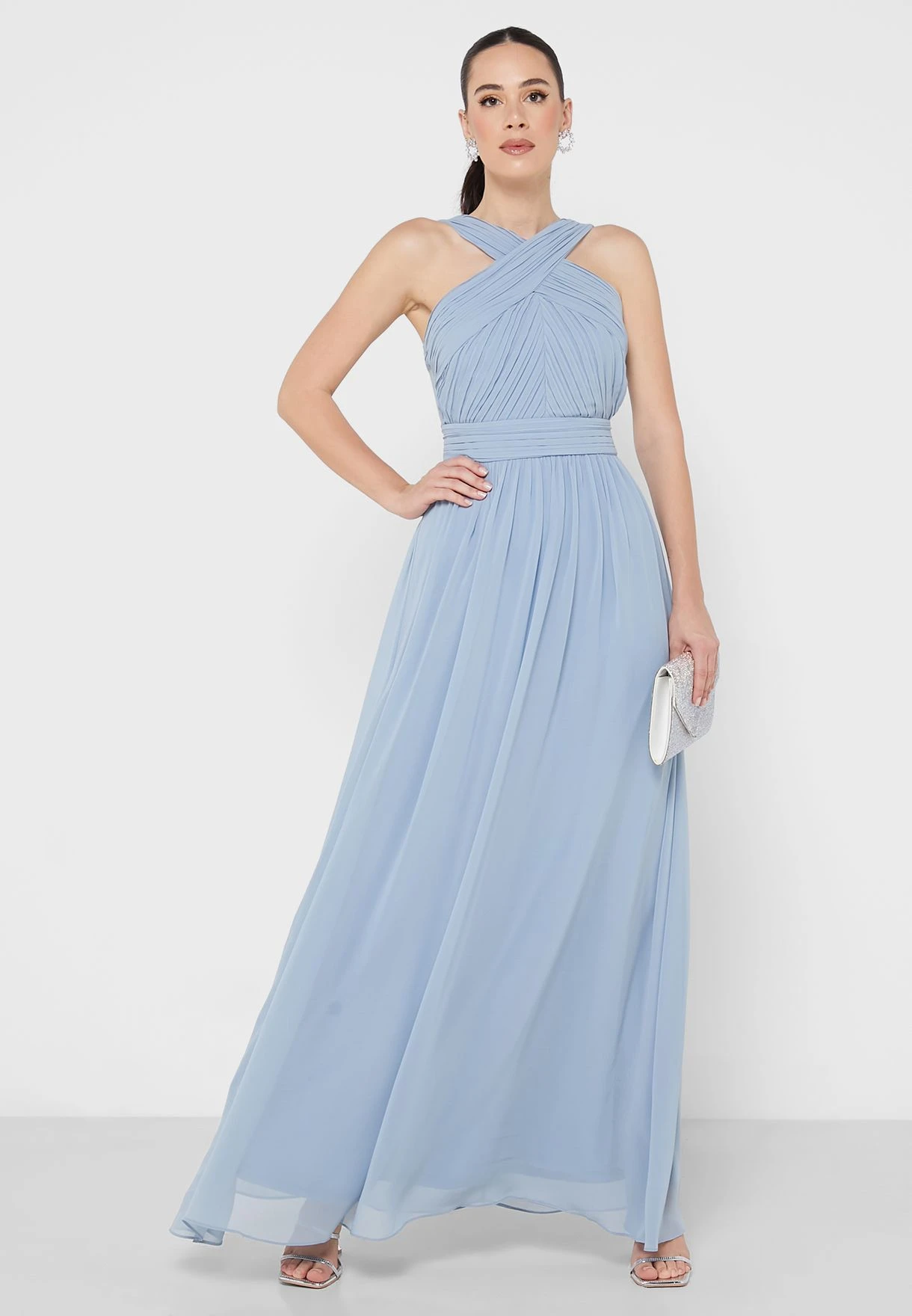 Halter Neck Maxi Dress 4 Halter Neck Maxi Dress - Image 4