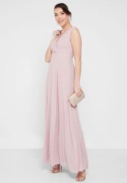 Surplice Pleat Detail Dress -Silk Bloom Dresses Store 4 zoom desktop 1910