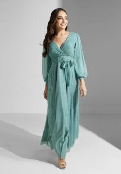 Shimmer Wrap Dress -Silk Bloom Dresses Store 4 zoom desktop 1914