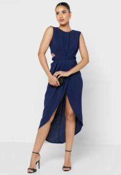 TFNC Keyhole Cut Out Detail Dress 7 TFNC Keyhole Cut Out Detail Dress -Silk Bloom Dresses Store 4 zoom desktop 1926